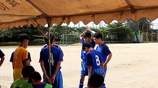 サッカー部(久米島西中と合同)